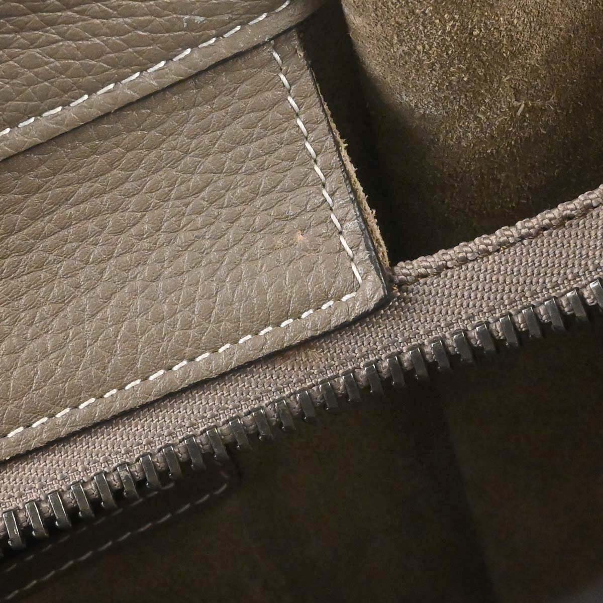 Celine Brown Luggage Micro Tote Handbag