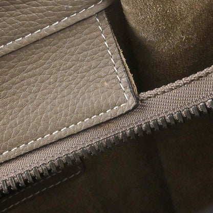 Celine Brown Luggage Micro Tote Handbag