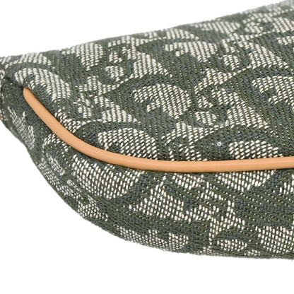 Christian Dior Green Trotter Saddle Handbag