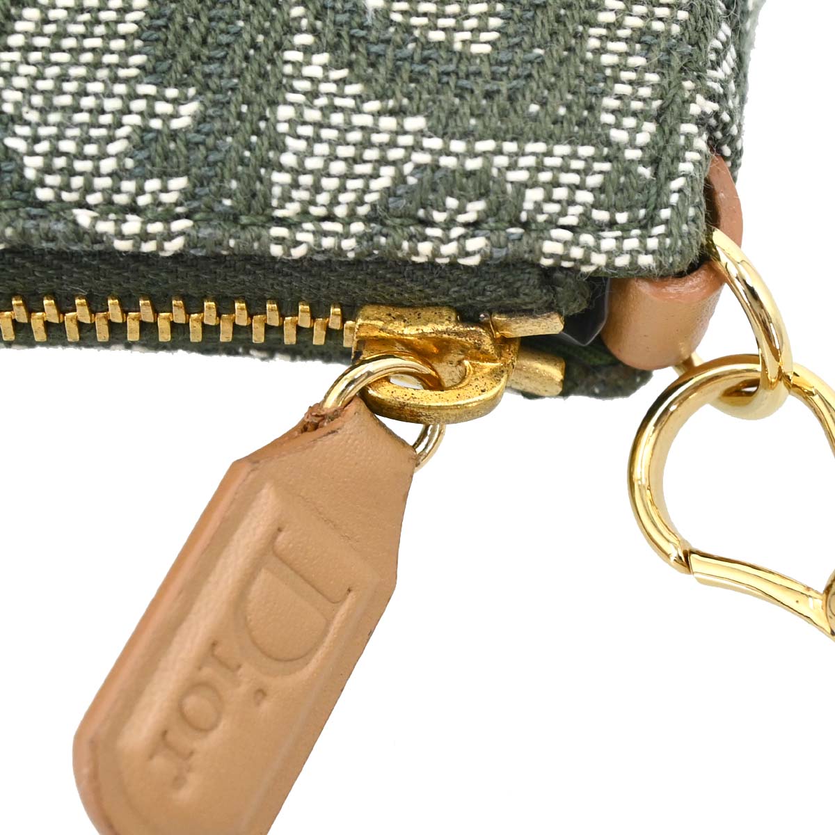Christian Dior Green Trotter Saddle Handbag