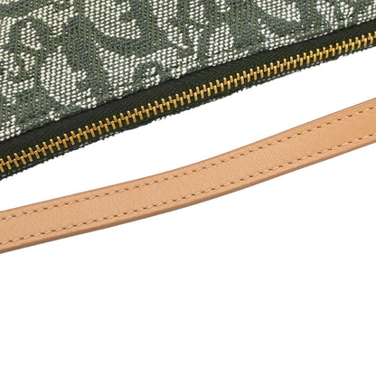 Christian Dior Green Trotter Saddle Handbag