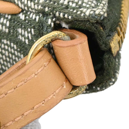 Christian Dior Green Trotter Saddle Handbag