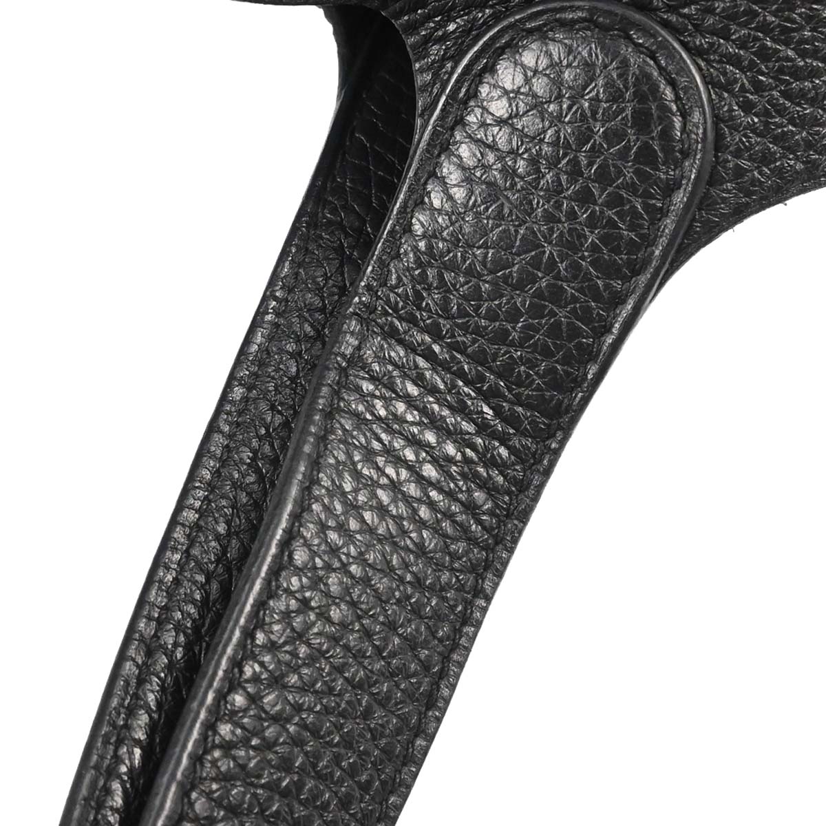 Hermes Black Taurillon Clemence Picotin Lock 22 MM Handbag