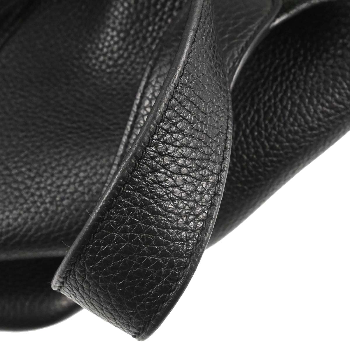 Hermes Black Taurillon Clemence Picotin Lock 22 MM Handbag