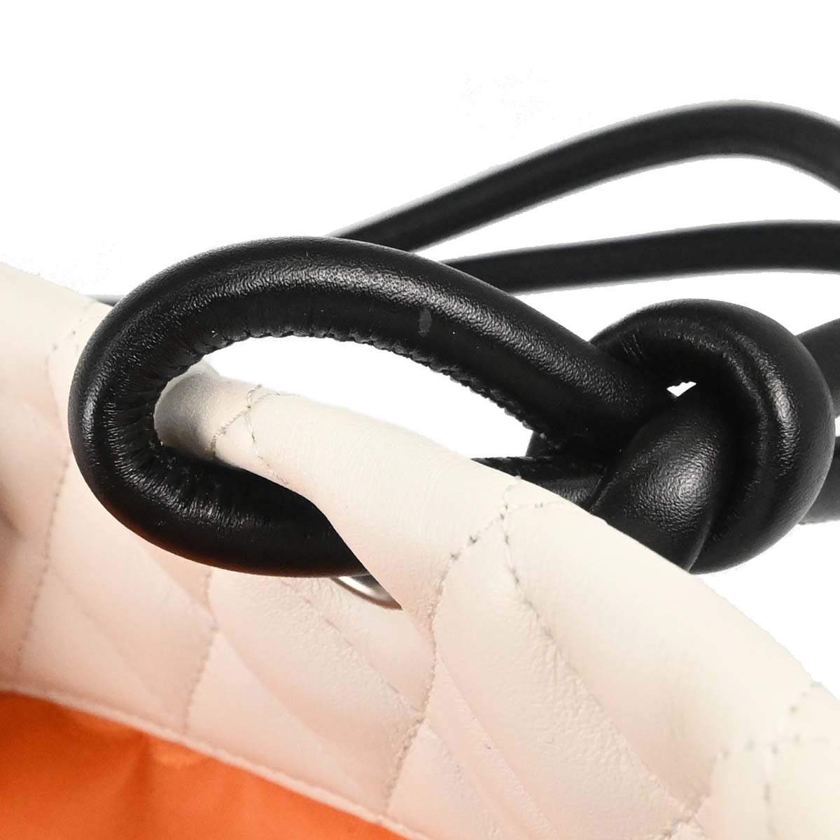 Chanel * 2005-2006 White Calfskin Python Cambon Ligne Tote Handbag