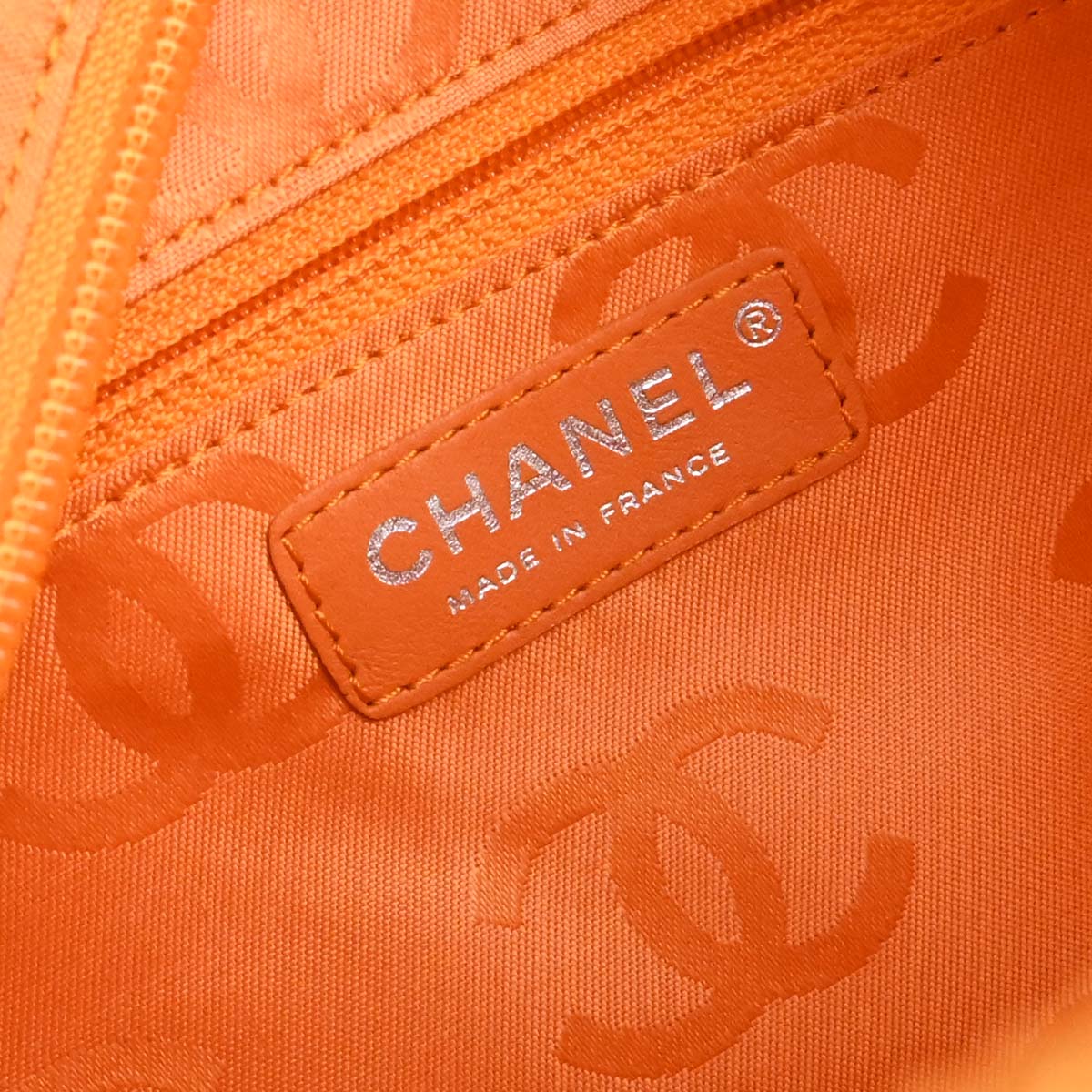 Chanel * 2005-2006 White Calfskin Python Cambon Ligne Tote Handbag