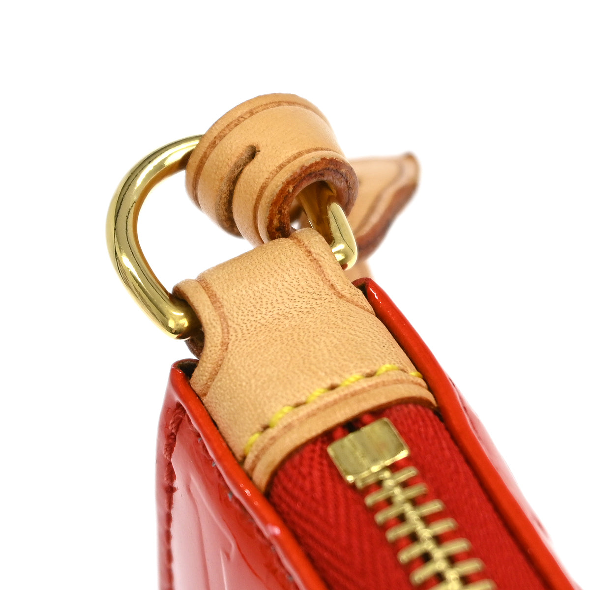 Louis Vuitton Red Monogram Vernis Lexington Handbag M91132