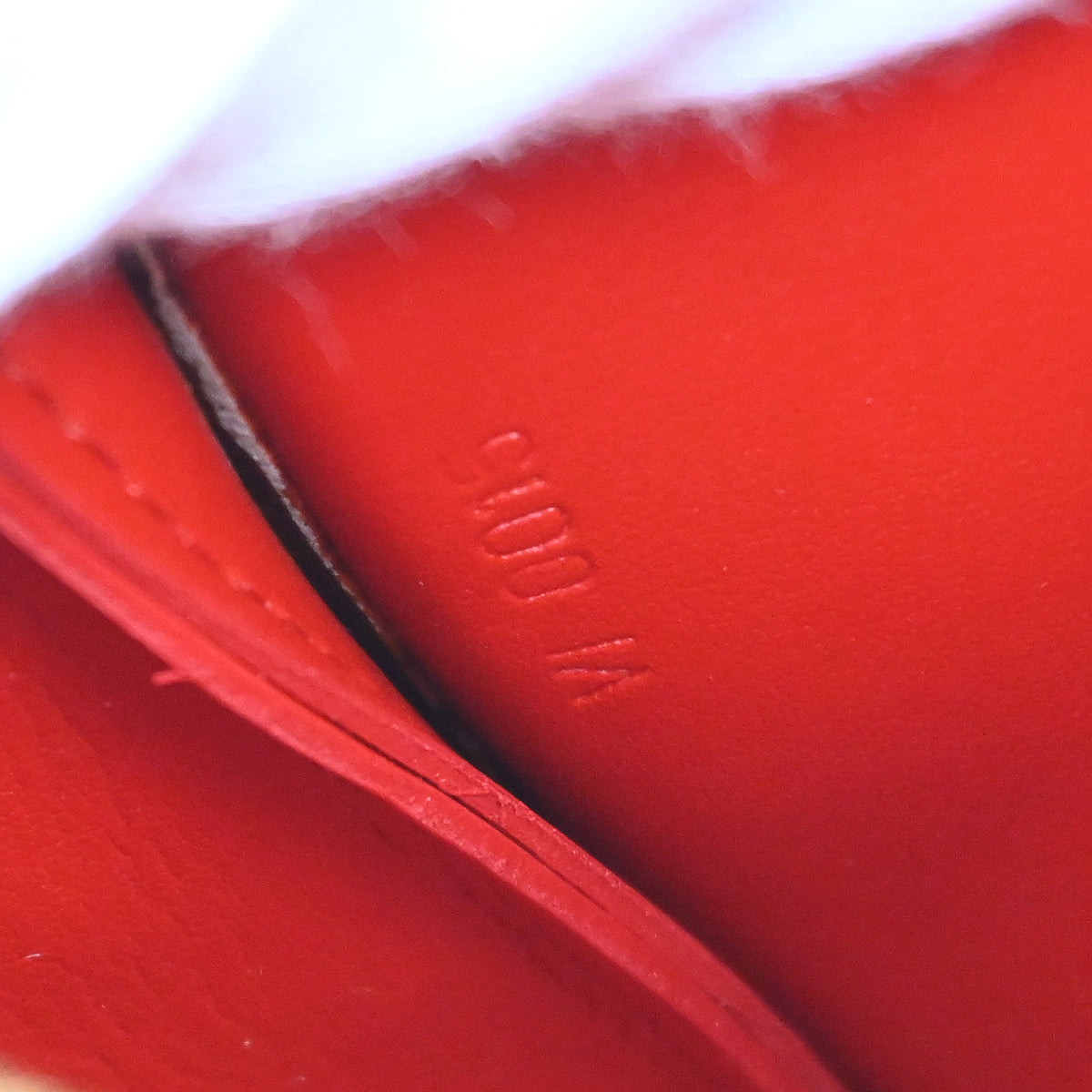 Louis Vuitton Red Monogram Vernis Lexington Handbag M91132