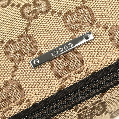 Gucci Beige Brown Canvas GG Handbag