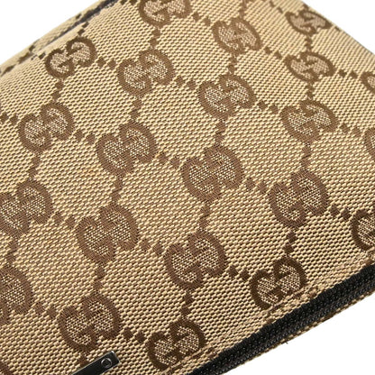Gucci Beige Brown Canvas GG Handbag