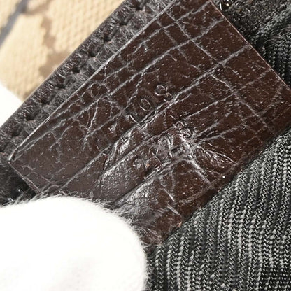 Gucci Beige Brown Canvas GG Handbag