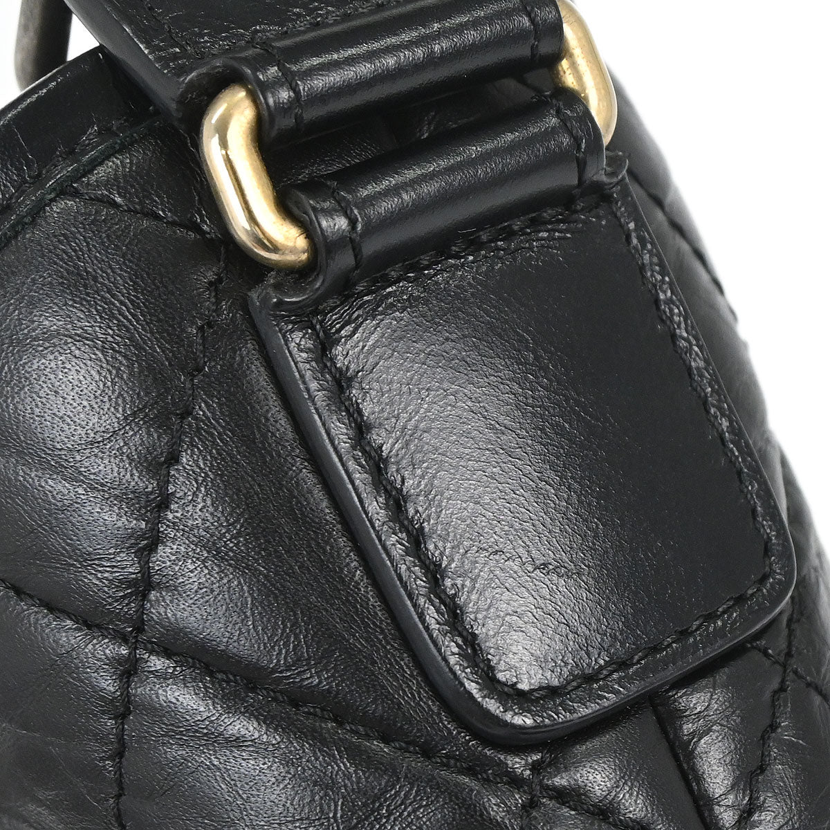 Chanel 2019 Black Lambskin Calfskin Small Gabrielle Shoulder Bag