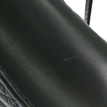 Chanel 2014 Black Lambskin Paris-Dallas Studded Flap Shoulder Bag