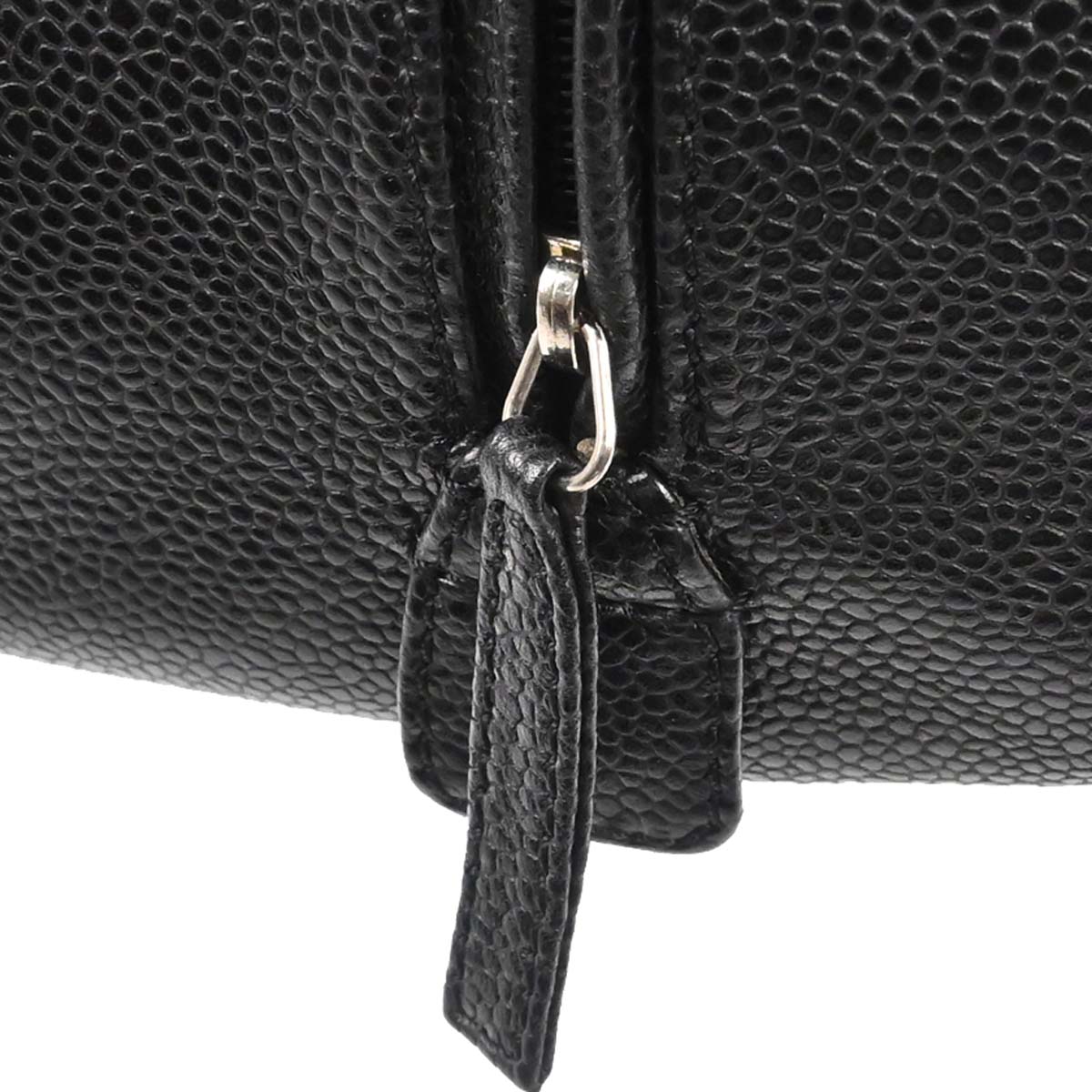 Chanel 2006-2008 Black Caviar Skin Bowling Bag 27