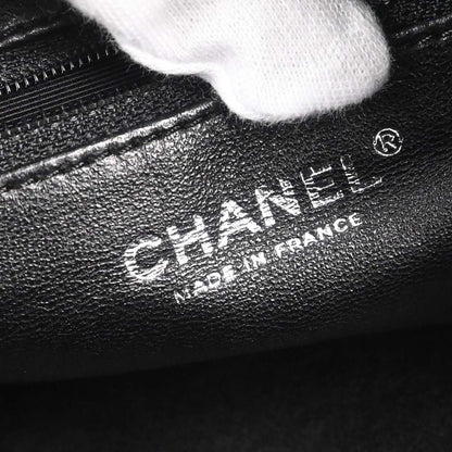 Chanel 2006-2008 Black Caviar Skin Bowling Bag 27