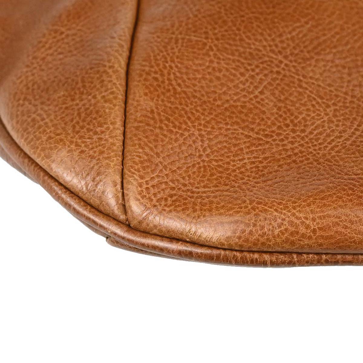 Yves Saint Laurent Brown Water Buffalo Mombasa Handbag