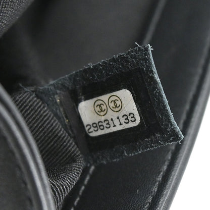Boy Chanel Black Lambskin Small Chain Shoulder Bag