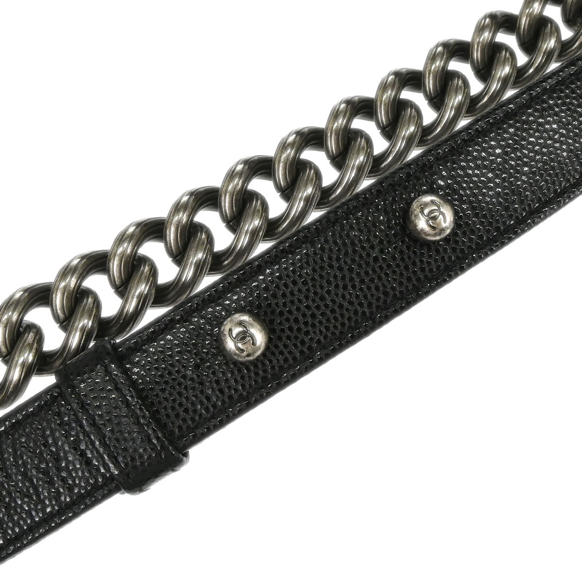 Boy Chanel 2017 Black Caviar Skin Medium Shoulder Bag