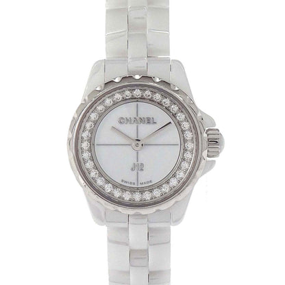 Chanel J12 Ref.H5237 20mm Quartz Watch Ceramic SS Diamond