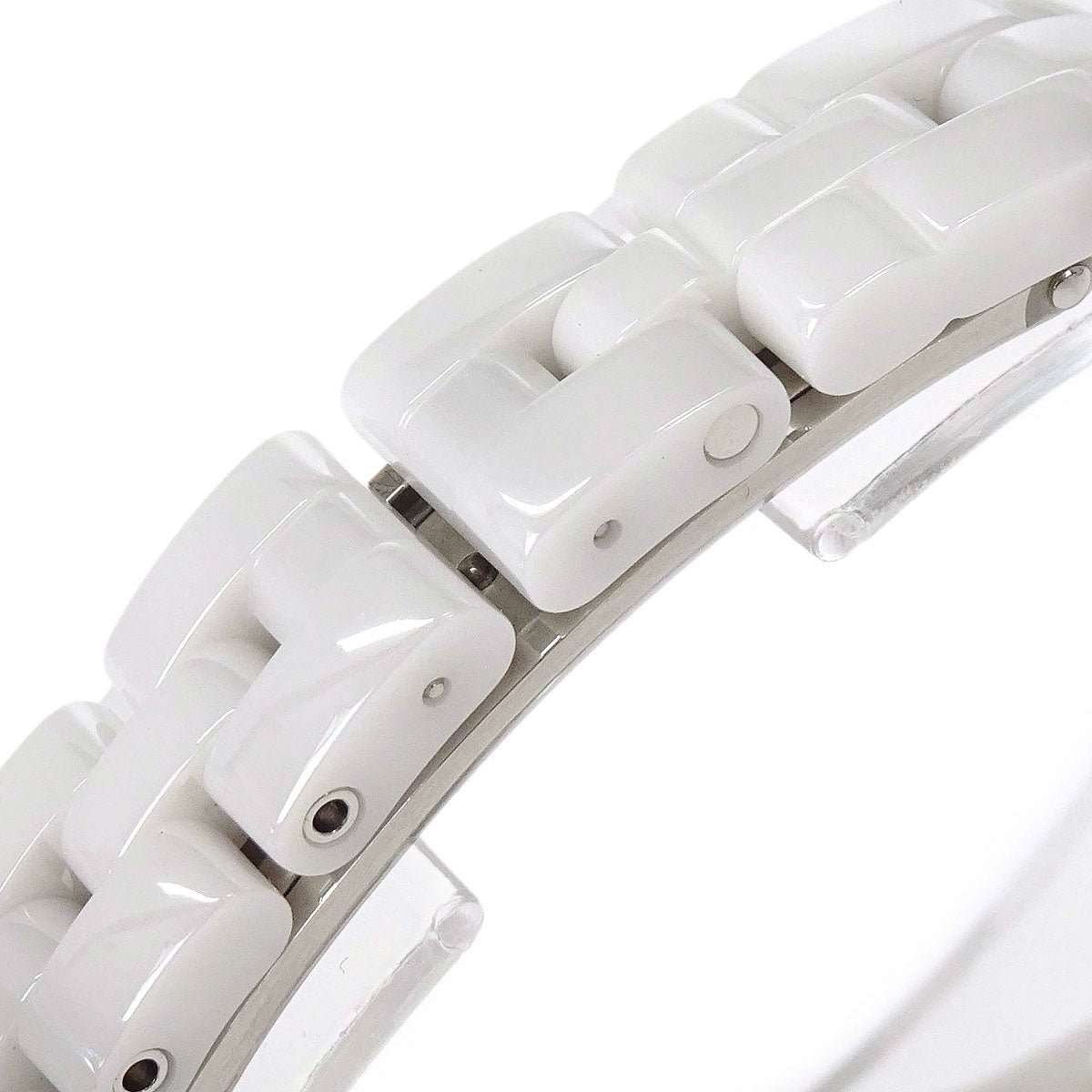 Chanel J12 Ref.H5237 20mm Quartz Watch Ceramic SS Diamond