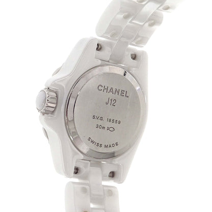 Chanel J12 Ref.H5237 20mm Quartz Watch Ceramic SS Diamond