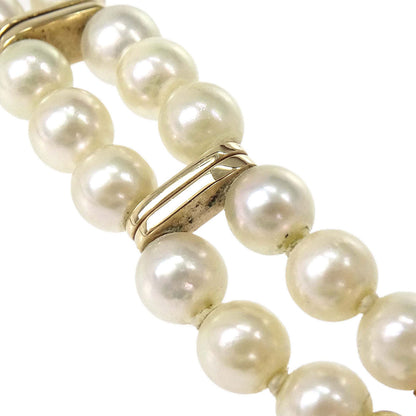 Mikimoto JAL Pearl Quartz Watch SS