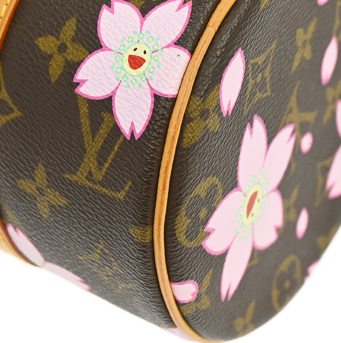 Louis Vuitton 2008 Monogram Cherry Blossom Papillon Handbag M92009