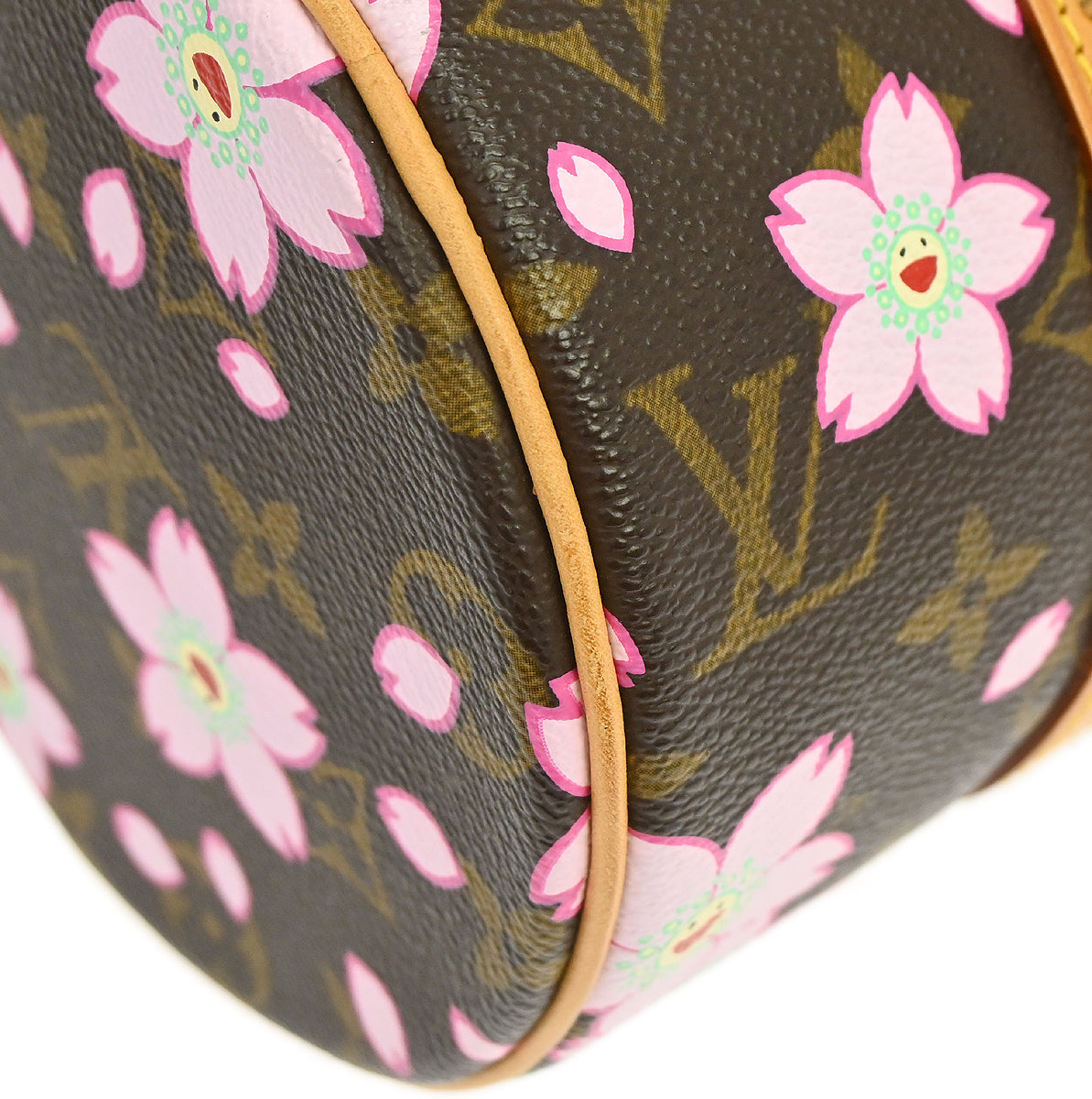 Louis Vuitton 2008 Monogram Cherry Blossom Papillon Handbag M92009