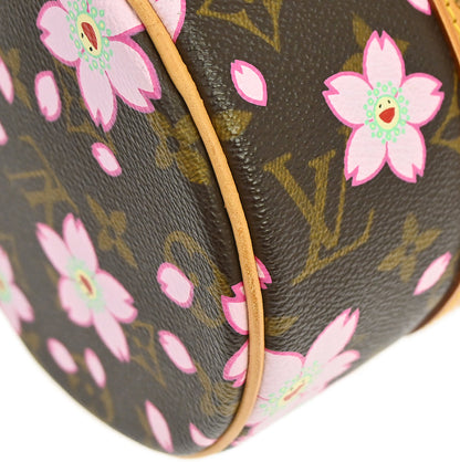 Louis Vuitton 2008 Monogram Cherry Blossom Papillon Handbag M92009