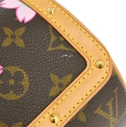 Louis Vuitton 2008 Monogram Cherry Blossom Papillon Handbag M92009