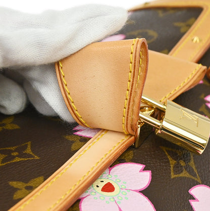 Louis Vuitton 2008 Monogram Cherry Blossom Papillon Handbag M92009