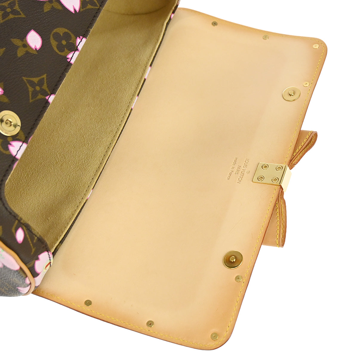 Louis Vuitton 2008 Monogram Cherry Blossom Papillon Handbag M92009