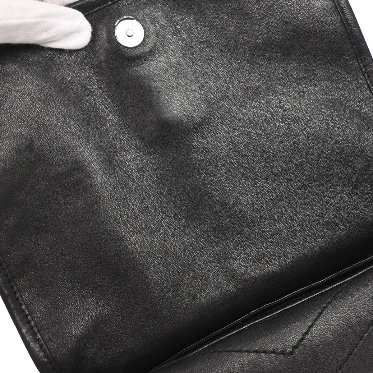 Saint Laurent Black Niki Star Studded Bum Bag