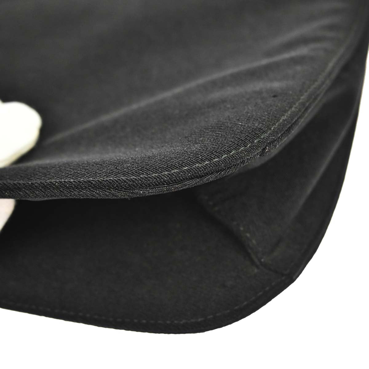 Prada Black Nylon Acrylic Chain Handbag