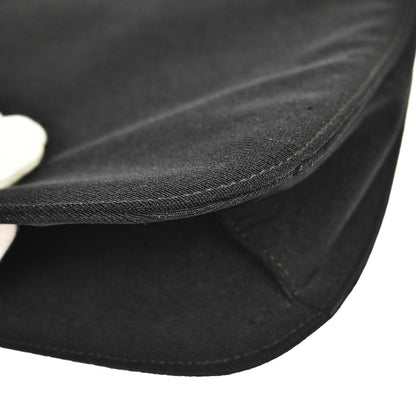 Prada Black Nylon Acrylic Chain Handbag