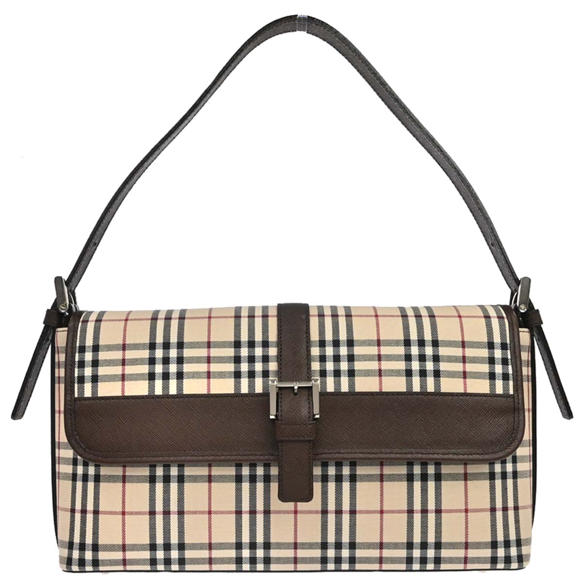 Burberry Beige Burberry Check Handbag