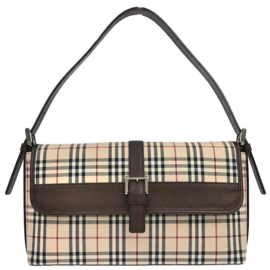 Burberry Beige Burberry Check Handbag