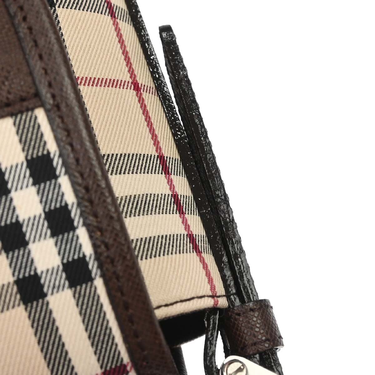 Burberry Beige Burberry Check Handbag