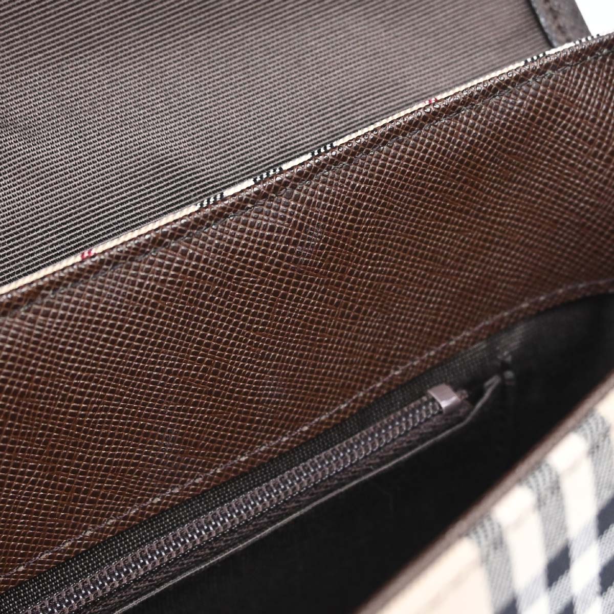 Burberry Beige Burberry Check Handbag