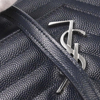 Saint Laurent Navy Envelope WOC Wallet on Chain Bag