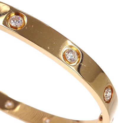 Cartier Love Bracelet Bangle TU5941 750 Full Diamond #17 Jewelry