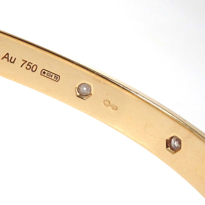 Cartier Love Bracelet Bangle AOM870 Au750 Full Diamond #18 Jewelry