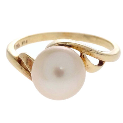 Mikimoto Ring 14K Pearl Gold #51 Jewelry