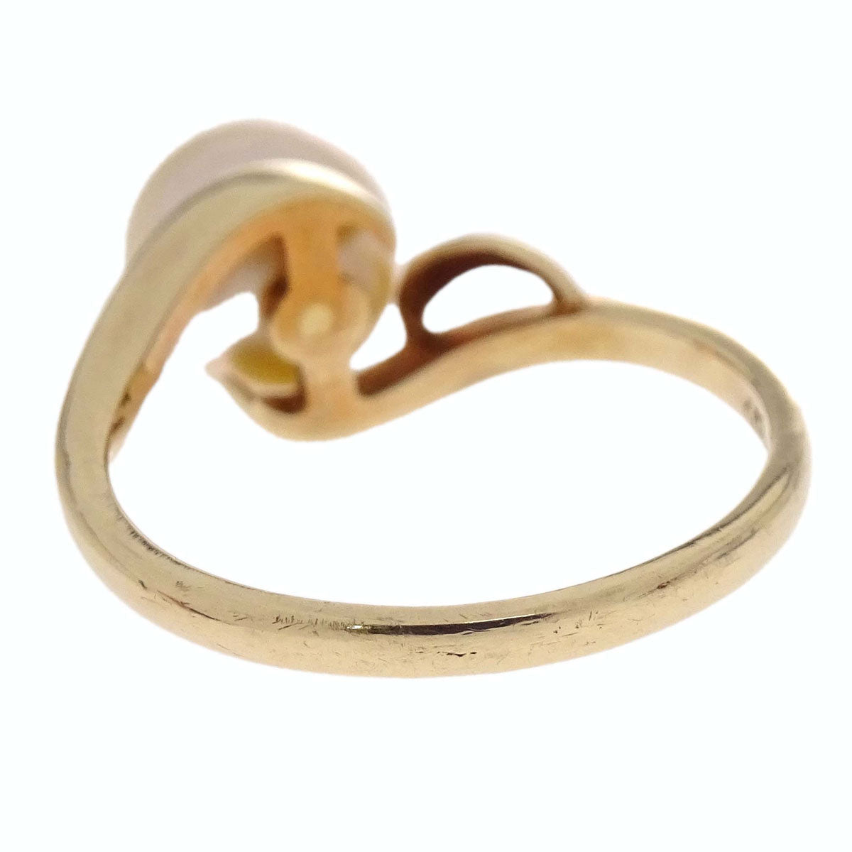 Mikimoto Ring 14K Pearl Gold #51 Jewelry