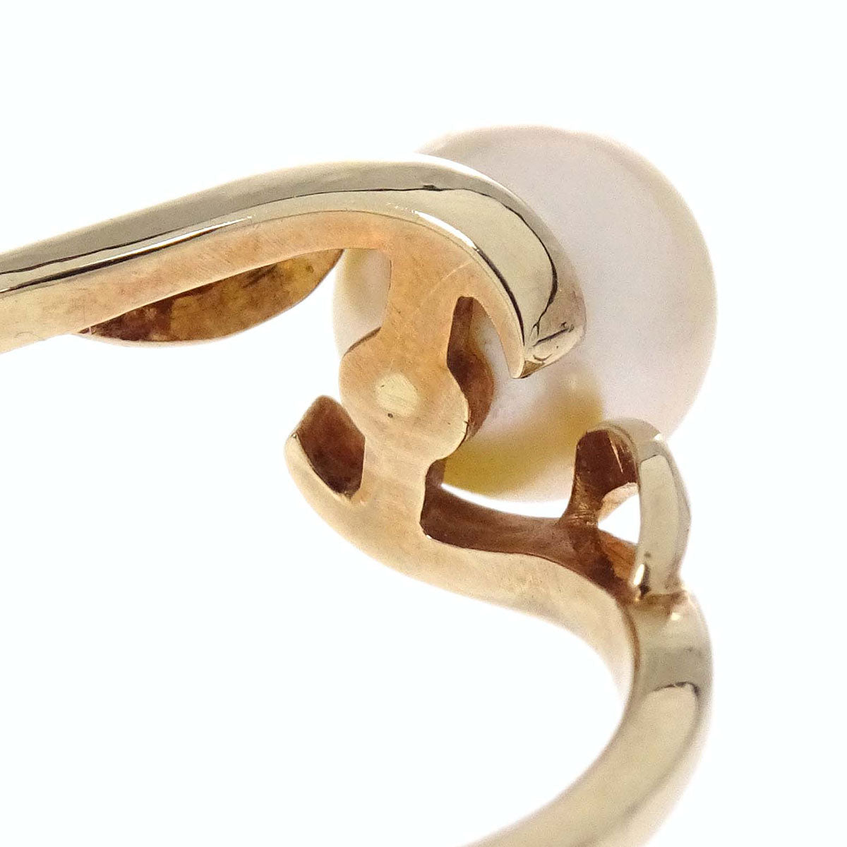 Mikimoto Ring 14K Pearl Gold #51 Jewelry