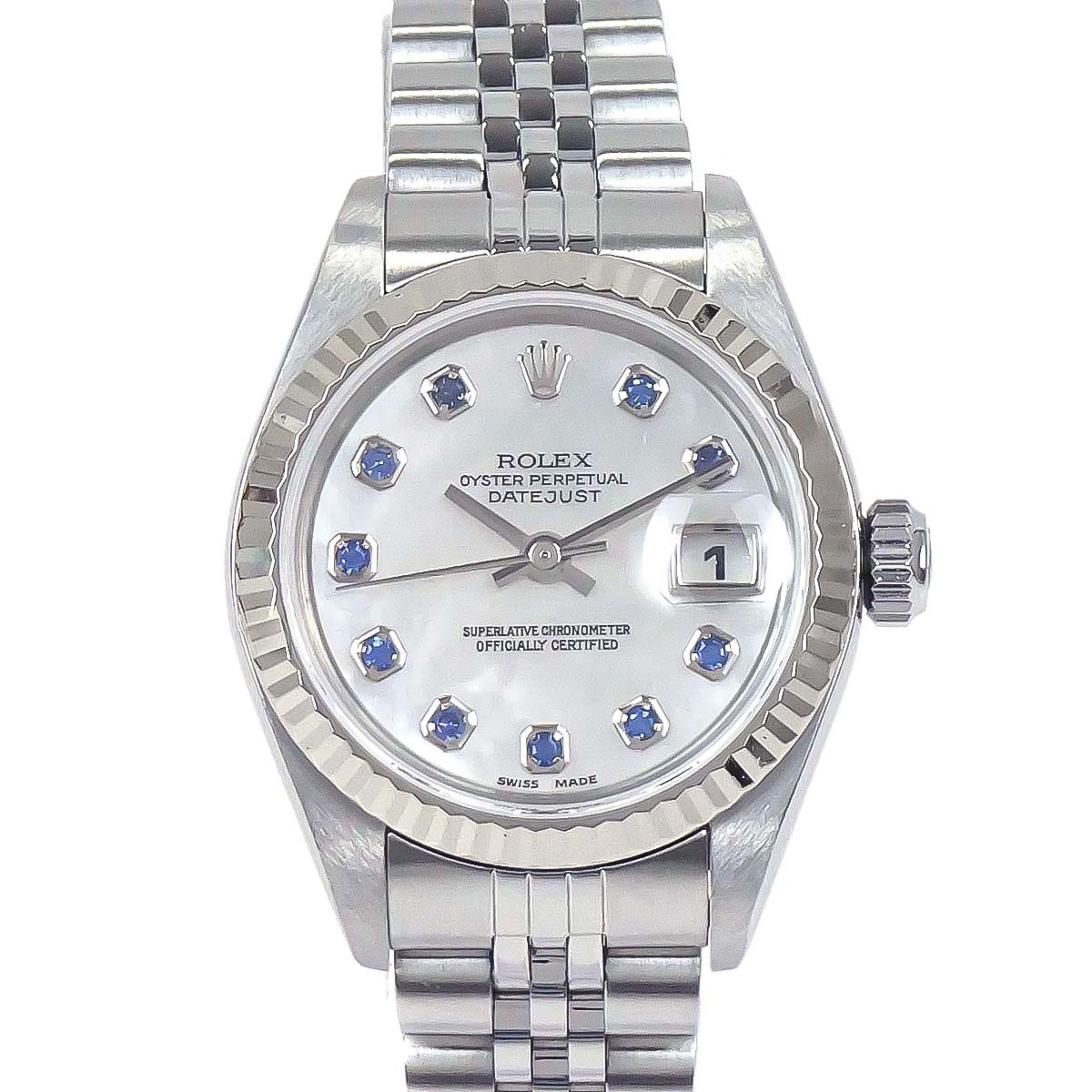 Rolex Oyster Perpetual Datejust Ref.79174NGS 26mm Watch SS Sapphire