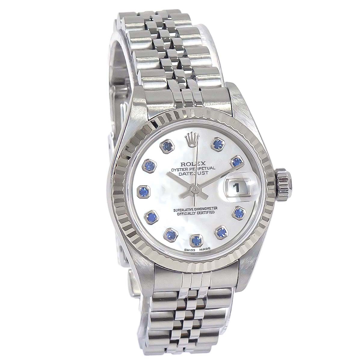 Rolex Oyster Perpetual Datejust Ref.79174NGS 26mm Watch SS Sapphire