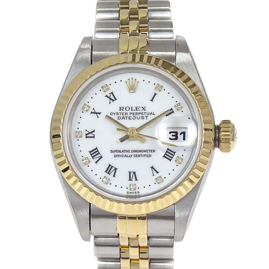 Rolex Oyster Perpetual Datejust Ref.W910593 26mm Watch 18KYG SS Diamond