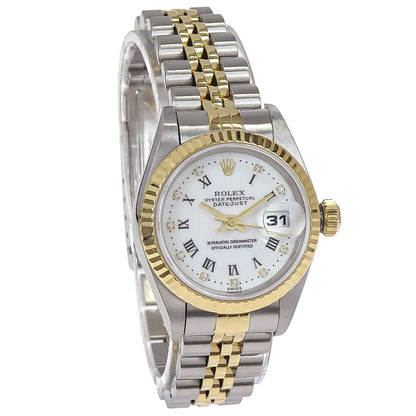 Rolex Oyster Perpetual Datejust Ref.W910593 26mm Watch 18KYG SS Diamond