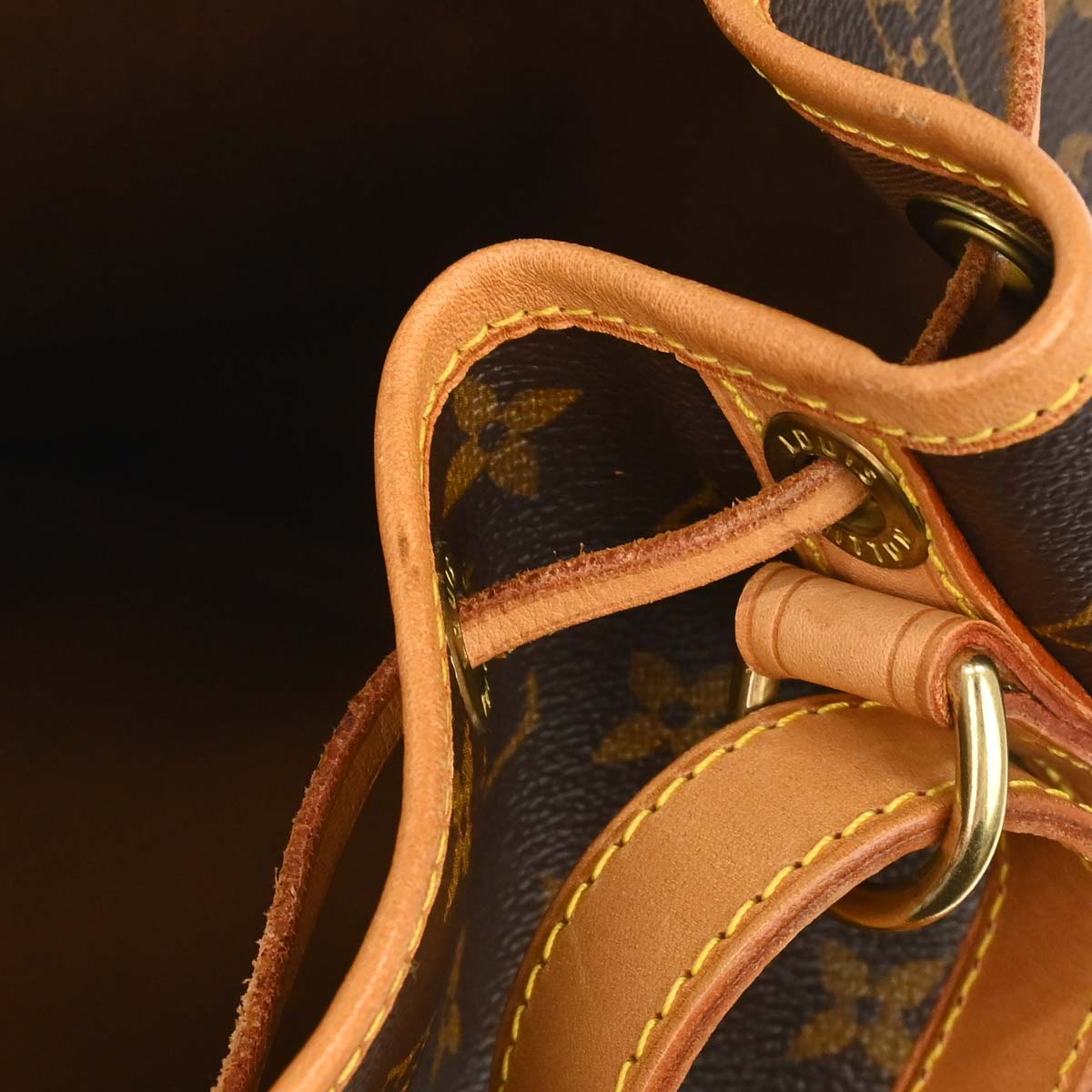 Louis Vuitton Monogram Petite Noe Drawstring Shoulder Bag M42226